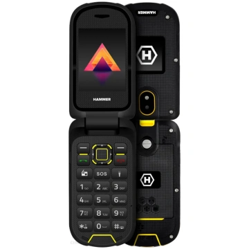 MyPhone Hammer Bow LTE Dual Sim Black/Yellow 59029