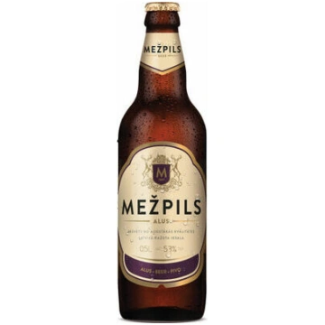 Alus Mežpils gaišais 5.3% 0.5l
