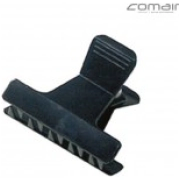 Plastmasas matu sprādzes, melnas 12gab 3150053