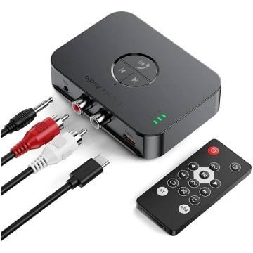 Bluetooth 5.4 adapteris Stereo sistēma ar tālvadīb