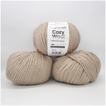 Cozy Wool Beige 100gr - 4 Gomitoli