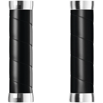 BROOKS SLENDER LEATHER GRIPS (BLACK/130 MM-130 MM)