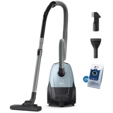 Putekļu sūcējs PHILIPS XD1142/10, 750 W, 3 L, zils