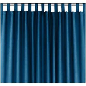 Čenila aizkari 420×270 indigo krāsā Homede
