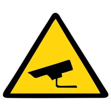 Commax STICKER SURVEILLANCE CAMERA 159X199MM Lip 0