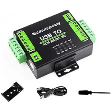 Waveshare Rūpnieciskais USB uz 4Ch RS485 pārveidot
