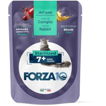 Forza10 BotaniCat mīkstā pastēte sterilizētiem kaķ