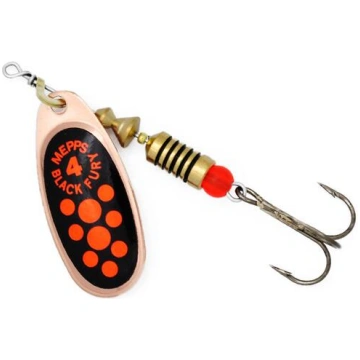 Mepps BLACK FURY-4 8,0g Copper/Orange Dots