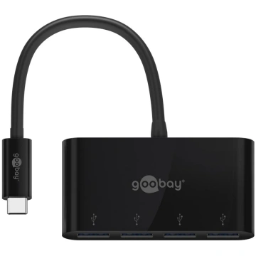 Goobay 4-Port USB-C Multiport Adapter 61073 Type-C