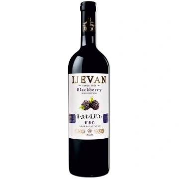Ijevan Kazeņu pussaldais sarkanvīns 0.75l 12%