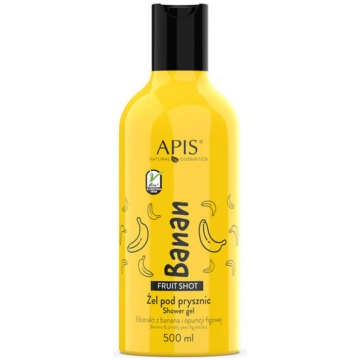 Dušas želeja Apis Fruit Shot Banana, 500 ml