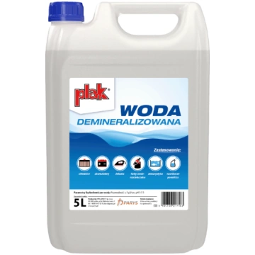 Demineralizēts ūdens 5L (destilēts) PLAK SCWODA/DE