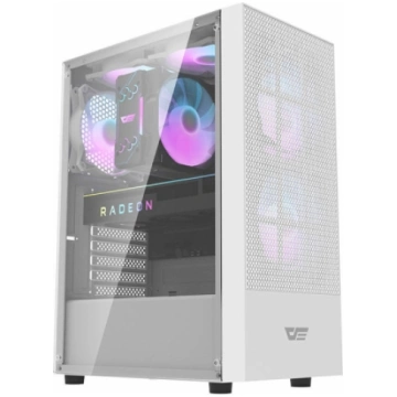 Darkflash A290 computer case + 3 fans (white) A290