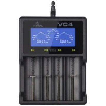 Xtar VC4 Universālais lādētājs, komplektā bateriju