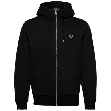 Fred Perry - Hooded Zip Sweatshirt - izmērs S