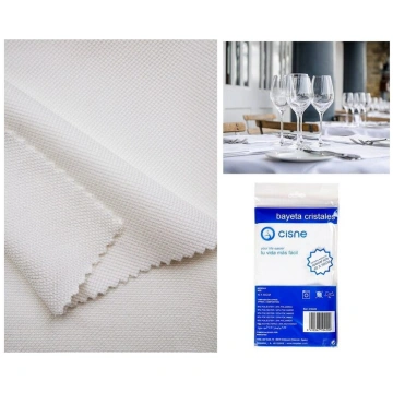 Mikrošķiedras drāna pulēšanai Cisne Glass White, g