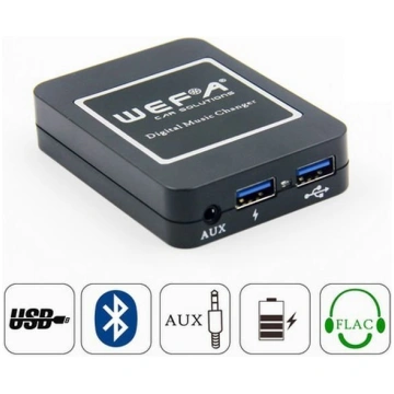 Radio Automašīnas Logilink Wefa, 07bt, Usb/bt Adap