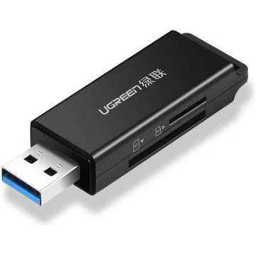 Karšu lasītājs, SD, microSD, USB 3.0, UGREEN CM104