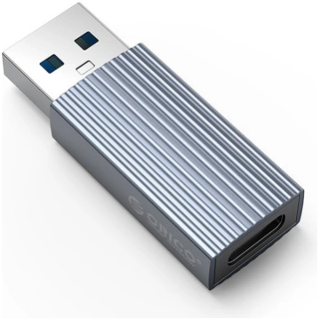 Orico AH-AC10 pāreja USB-C uz USB-A 3.1, pelēka - 