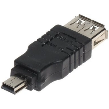 Adapter USB TST USB-A - MiniUSB Czarny (USB-W-MINI