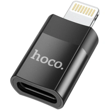 Adapter Hoco UA17 Lightning to Type-C black 693147