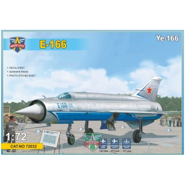 Ye-166 Heavy experimental interceptor Modelsvit