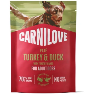 Carnilove Paté Turkey & Duck With Timothy Grass ko