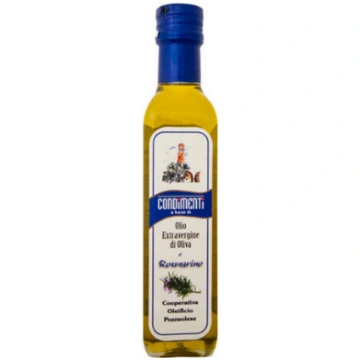 Condimento Olio EVO al Rosmarino Bottiglia 0,25 l