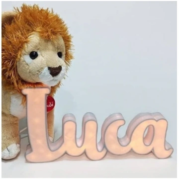 Custom name - 15cm / Up to 10 / Rose
