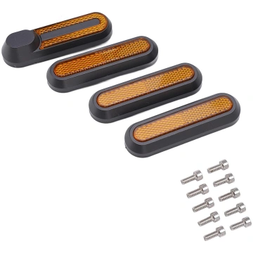 4Pcs Electric Scooter Wheel Hubs Cover Safe Drive