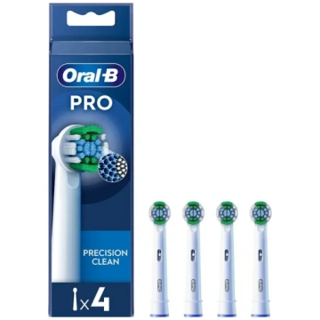 Papildu birstes Precision Clean Oral-B, 4gab Braun