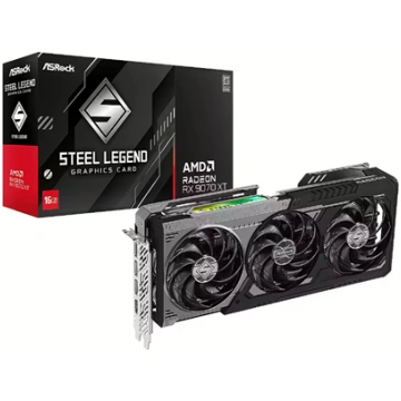 Karta graficzna ASRock Radeon RX 9070 XT Steel Leg