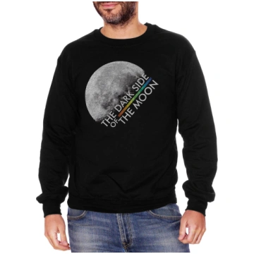 Felpa Girocollo The Dark Side Of The Moon Pink Flo