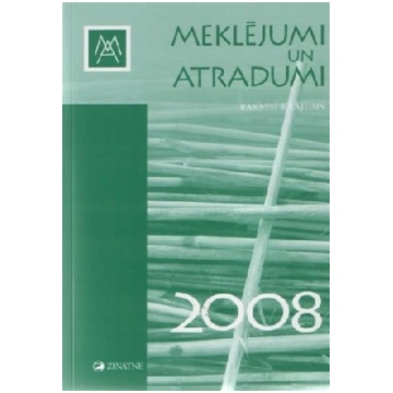 € 1.75 Meklējumi un atradumi 2008 Baiba Krogzeme-M