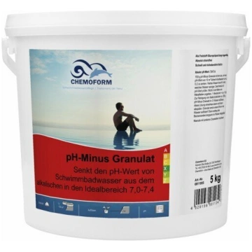 pH līmeni pazeminošas granulas, pH-Minus, 5 kg Che