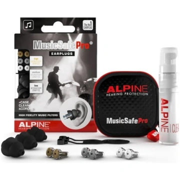 Ausu aizbāžņi Alpine MusicSafe PRO - Black ALP-MSP
