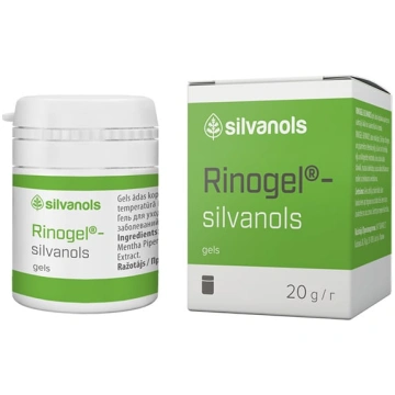 RINOGEL-SILVANOLS gels 20 g