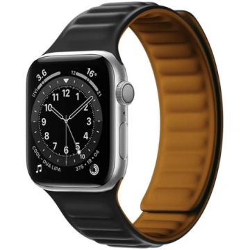 Magnētiska siksna, aproce Apple Watch 41 mm – meln