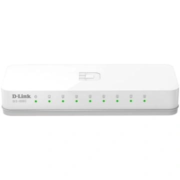 D-Link DES-1008C/E 8-Port Switch Fast Ethernet DES