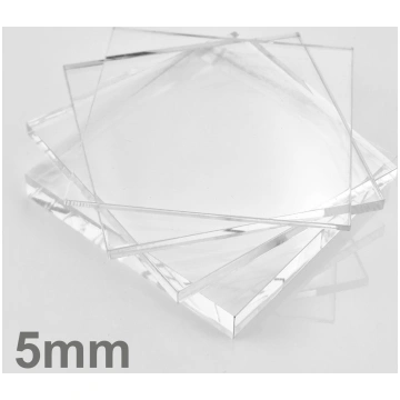 Caurspīdīgs organiskais stikls, 5mm, 2050 x 3050mm