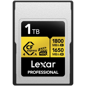 CFX atmiņas kartes, LEXAR, LEXAR CFexpress 4.0 Pro
