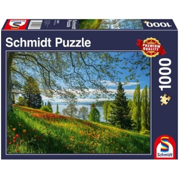 Schmidt Spiele Puzzle PQ 1000 Wyspa kwitncych tuli