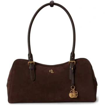 Lauren Ralph Lauren - Suede Large Marcy Zip Satche