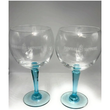 Bombay Sapphire Gin Balloon Vetro 2 x balona glāze