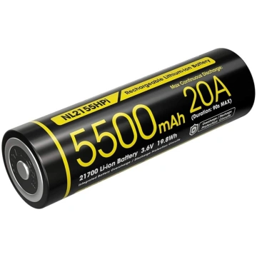 Nitecore Nitecore 21700 5500mAh 20A 3,6V | NITNL21