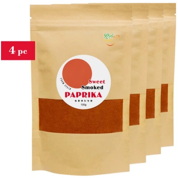 Kūpināta Saldā Paprika - malta, TRS, 4x100g