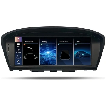 8,9 collu CarPlay priekš BMW 3 5 sērijas E60 E61 E