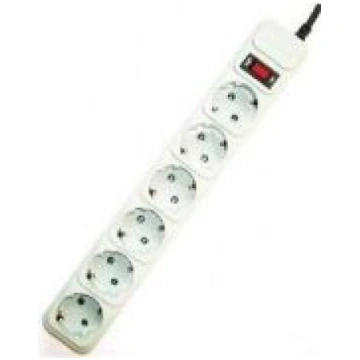 PROTECTOR POWER SURGE 1.8M/6OUTL SPG6-B-6C GEMBIRD