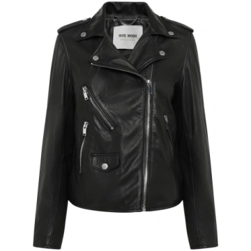 MOS MOSH - Mmmitchel Mol Leather Jacket - izmērs 3