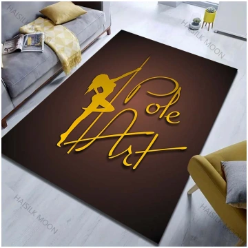 15 Sizes Pole Dance Art Print Carpet for Living Ro